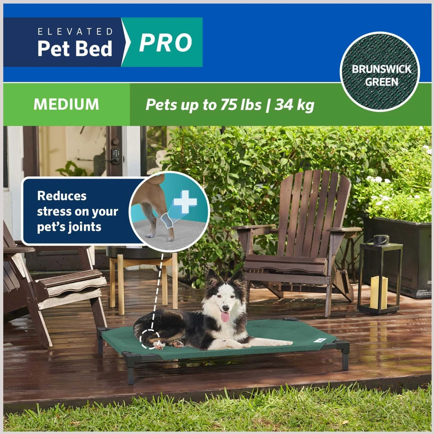 Coolaroo Pro Replacement Cover Elevated Dog & Cat Bed 5 Coolaroo Pro Replacement Cover Elevated Dog & Cat Bed - Image 3