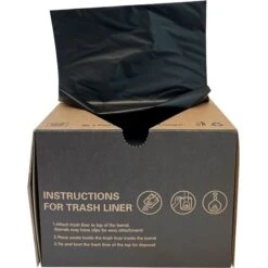 Natural Pet Partners 13-gallon Trash Can Liners Dog Waste Bags, 4 Rolls, 200 Count -Dog Supplies 769174 PT1. AC SS1800 V1687957437
