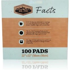 Dr. Pol 22x22-in Dog Training Pad, 100 Count -Dog Supplies 773726 PT2. AC SS1800 V1676913892
