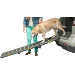 Pet Gear Reflective Extra Wide Foldable Dog Car Ramp -Dog Supplies 78176 PT4. AC SS1800 V1569508048