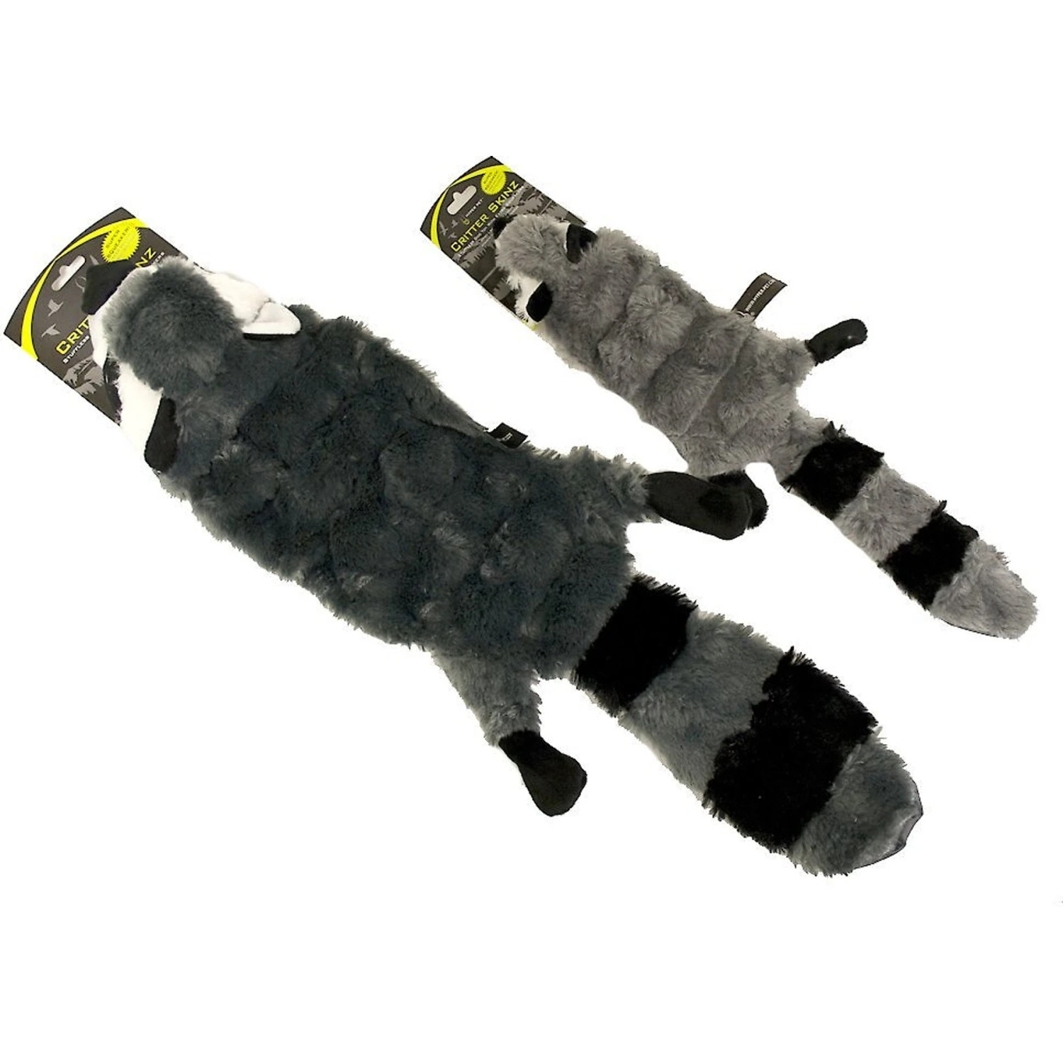 Hyper Pet Super Squeaker Raccoon Critter Skinz Dog Toy 4 Hyper Pet Super Squeaker Raccoon Critter Skinz Dog Toy - Image 2