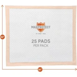 Chew + Heal Max Protect Ultra Absorbent Dog Potty Pads, 30 X 36-in -Dog Supplies 804806 PT6. AC SS1800 V1679000923
