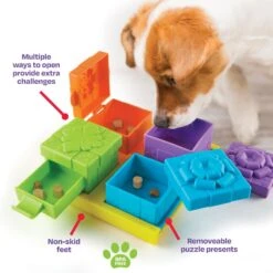 Brightkins Surprise Party! Puzzle Treat Dog Toy -Dog Supplies 805390 PT5. AC SS1800 V1682450420