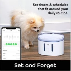 Geeni PetConnect UV Sterilized Circulating Water Smart Dog & Cat Fountain, 2-L 15 Geeni PetConnect UV Sterilized Circulating Water Smart Dog & Cat Fountain, 2-L -Dog Supplies 811790 PT5. AC SS1800 V1688761211