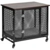 Aivituvin Side End Table Furniture Style Dog Crate With Tray, Cushion & Casters -Dog Supplies 814846 MAIN. AC SS1800 V1679591963