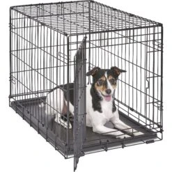 MidWest ICrate Fold & Carry Single Door Collapsible Wire Dog Crate & MidWest Steel Pet Gate 12 MidWest ICrate Fold & Carry Single Door Collapsible Wire Dog Crate & MidWest Steel Pet Gate -Dog Supplies 815134 PT1. AC SS1800 V1679500612