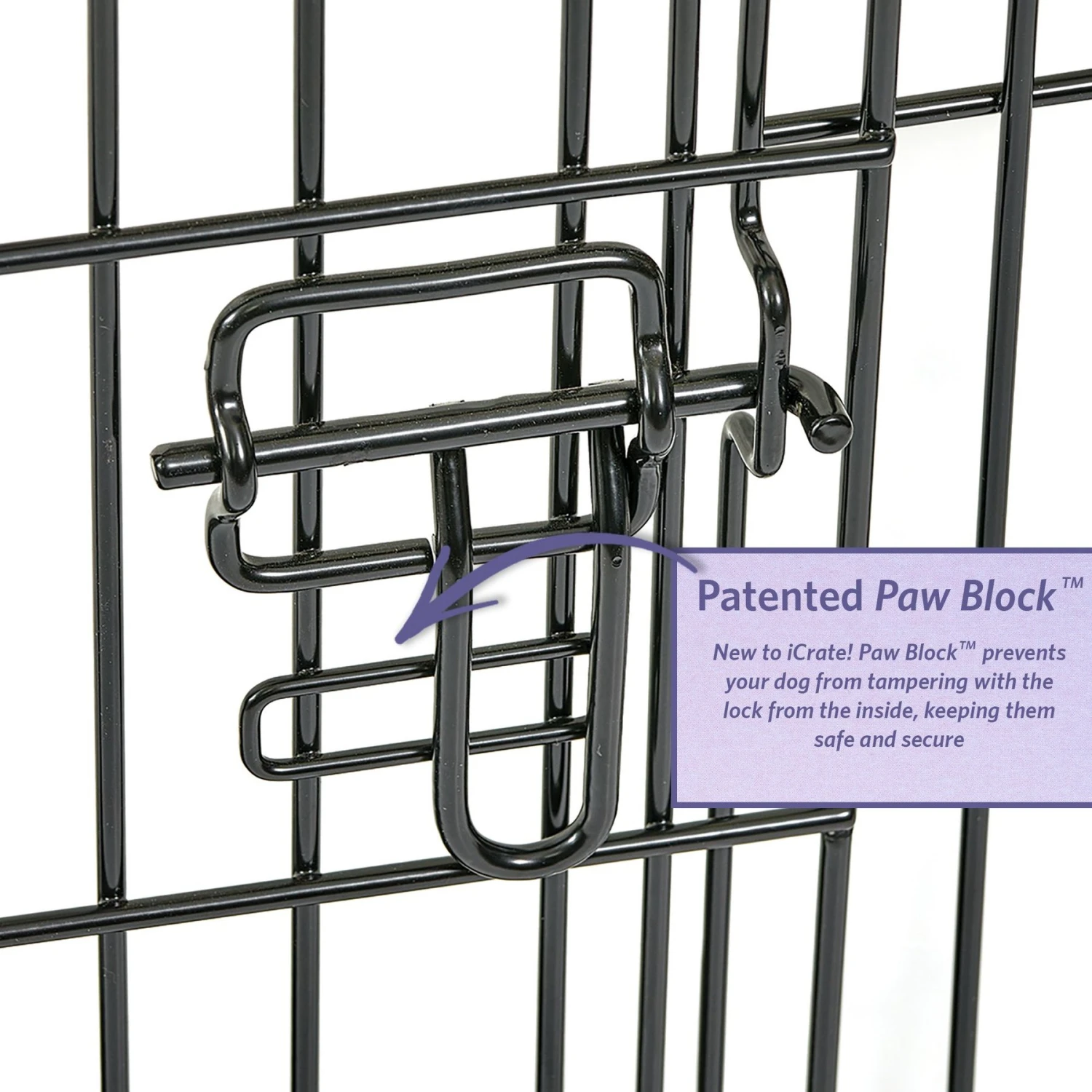 MidWest ICrate Fold & Carry Single Door Collapsible Wire Dog Crate & MidWest Steel Pet Gate 7 MidWest ICrate Fold & Carry Single Door Collapsible Wire Dog Crate & MidWest Steel Pet Gate - Image 5