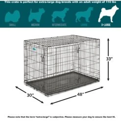 MidWest ICrate Fold & Carry Double Door Collapsible Wire Dog Crate & MidWest Steel Pet Gate 14 MidWest ICrate Fold & Carry Double Door Collapsible Wire Dog Crate & MidWest Steel Pet Gate -Dog Supplies 815238 PT3. AC SS1800 V1679500875