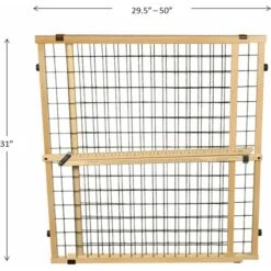 MyPet Extra Wide Wire Mesh Gate For Dogs & Cats -Dog Supplies 83470 PT4. AC SS1800 V1667327348