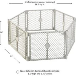 MyPet Plastic Dog Pet Yard -Dog Supplies 83650 PT8. AC SS1800 V1667332413