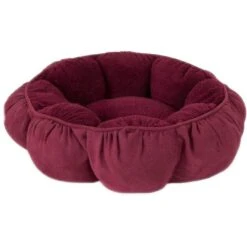 Aspen Pet Round Puffy Bolster Cat & Dog Bed, Color Varies -Dog Supplies 83873 PT2. AC SS1800 V1566315139