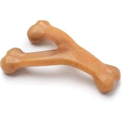 Benebone Rotisserie Chicken Flavor Wishbone Tough Dog Chew Toy