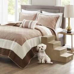 Friends Forever Milo 4-Step Non-Slip Small Dog & Cat Stairs -Dog Supplies 851478 PT5. AC SS1800 V1683835921