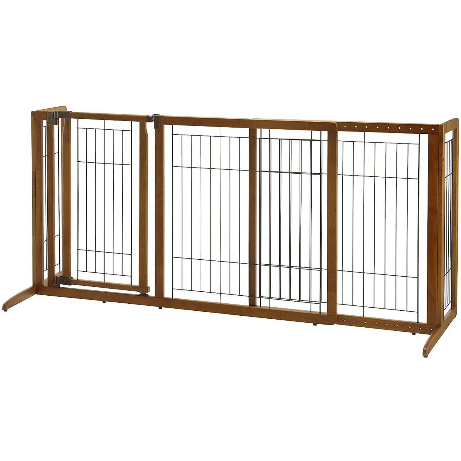 Richell Deluxe Freestanding Gate With Door For Dogs & Cats 4 Richell Deluxe Freestanding Gate With Door For Dogs & Cats - Image 2