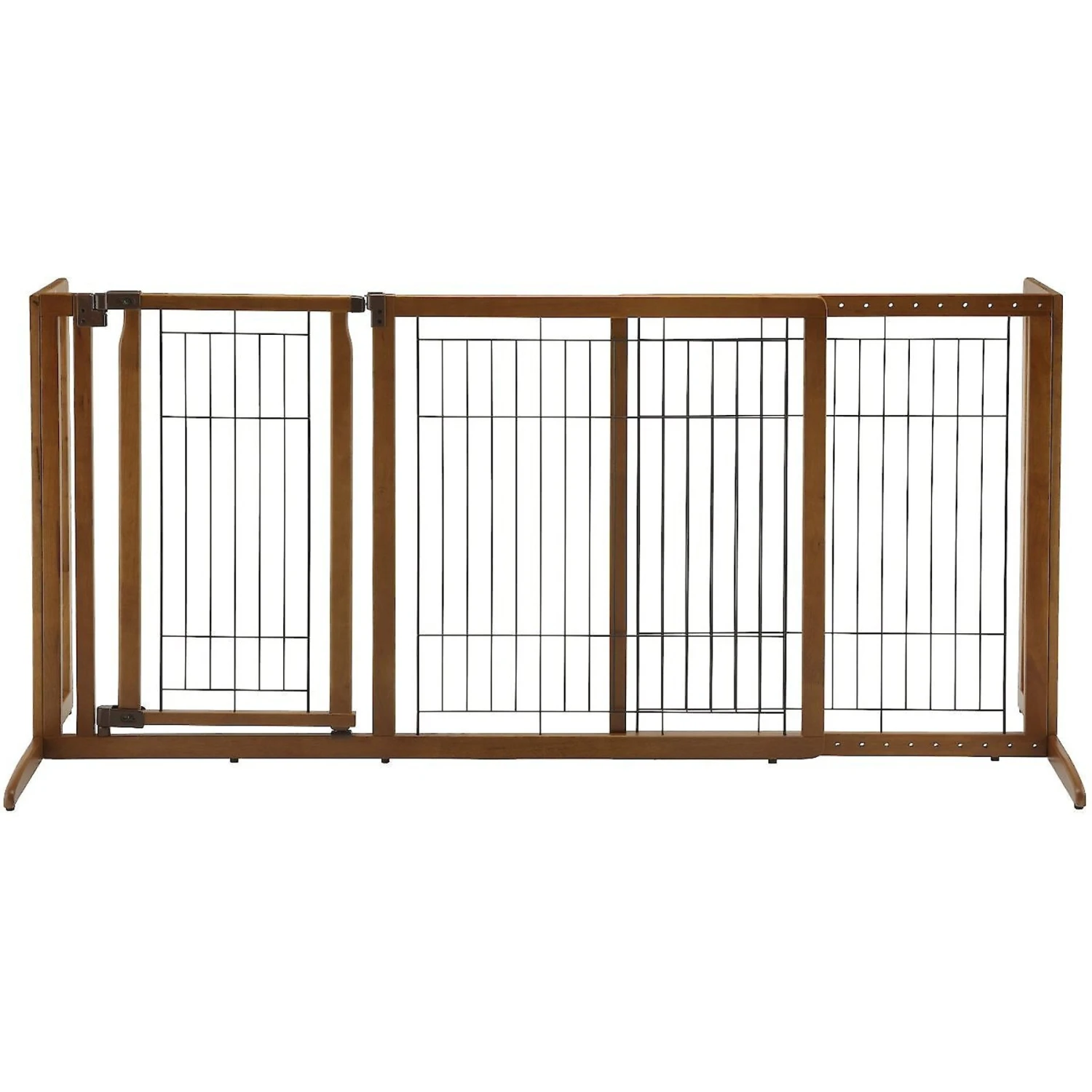 Richell Deluxe Freestanding Gate With Door For Dogs & Cats 5 Richell Deluxe Freestanding Gate With Door For Dogs & Cats - Image 3