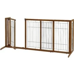 Richell Deluxe Freestanding Gate With Door For Dogs & Cats 11 Richell Deluxe Freestanding Gate With Door For Dogs & Cats -Dog Supplies 85211 PT3. AC SS1800 V1486153892