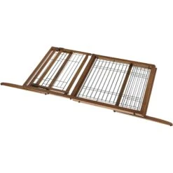 Richell Deluxe Freestanding Gate With Door For Dogs & Cats 12 Richell Deluxe Freestanding Gate With Door For Dogs & Cats -Dog Supplies 85211 PT4. AC SS1800 V1486153894