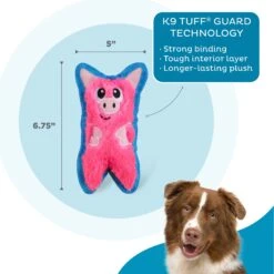 Outward Hound Invincibles Minis Squeaky Stuffing-Free Plush Dog Toy 9 Outward Hound Invincibles Minis Squeaky Stuffing-Free Plush Dog Toy -Dog Supplies 85905 PT2. AC SS1800 V1636512377