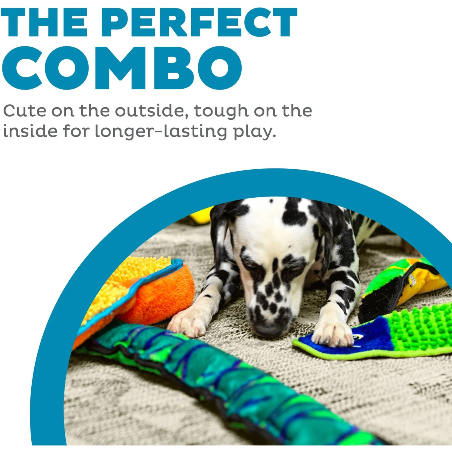 Outward Hound Invincibles Snakes Squeaky Stuffing-Free Plush Dog Toy 4 Outward Hound Invincibles Snakes Squeaky Stuffing-Free Plush Dog Toy - Image 2