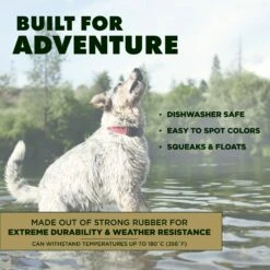 Hound2O Squeaky Tug Ball Dog Toy -Dog Supplies 863638 PT4. AC SS1800 V1687283977