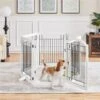 Yaheetech 6-Panel Foldable Wire Dog Gate 1 Yaheetech 6-Panel Foldable Wire Dog Gate -Dog Supplies 871606 MAIN. AC SS1800 V1686078424