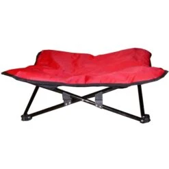 HDP Elevated Padded Napper Cot Space Saver Dog Bed, Red, Large 7 HDP Elevated Padded Napper Cot Space Saver Dog Bed, Red, Large -Dog Supplies 882910 PT1. AC SS1800 V1686243408