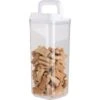 Pounce + Fetch 1.70-L Square Dog & Cat Food Storage Container