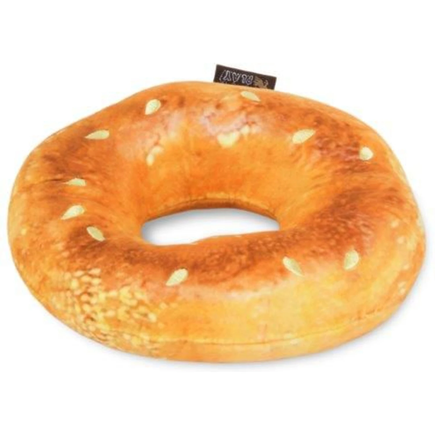 P.L.A.Y. Pet Lifestyle And You P.L.A.Y. X Earth Rated Montreal Bagel Plush Squeaky Dog Toy 3 P.L.A.Y. Pet Lifestyle And You P.L.A.Y. X Earth Rated Montreal Bagel Plush Squeaky Dog Toy
