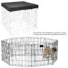 MidWest Wire Dog Exercise Pen With Step-Thru Door, Black E-Coat & MidWest Exercise Pen Top Fabric Mesh Sunscreen Accessory, Square Configuration, Black 2 MidWest Wire Dog Exercise Pen With Step-Thru Door, Black E-Coat & MidWest Exercise Pen Top Fabric Mesh Sunscreen Accessory, Square Configuration, Black -Dog Supplies 939350 MAIN. AC SS1800 V1691785893