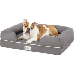 PetFusion Ultimate Lounge Memory Foam Bolster Cat & Dog Bed With Removable Cover 14 PetFusion Ultimate Lounge Memory Foam Bolster Cat & Dog Bed With Removable Cover -Dog Supplies 94243 PT3. AC SS1800 V1566323137