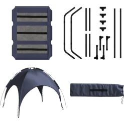 Pet Adobe Elevated Canopy Dog Bed -Dog Supplies 944486 PT6. AC SS1800 V1694027786