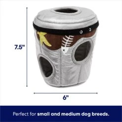 Frisco Trash Can & Raccoons Hide & Seek Puzzle Plush Squeaky Dog Toy & ZippyPaws Burrow Squeaky Hide & Seek Plush Dog Toy, Hedgehog Den -Dog Supplies 947446 PT2. AC SS1800 V1693920157
