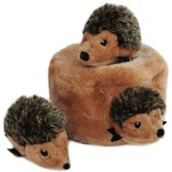 Frisco Trash Can & Raccoons Hide & Seek Puzzle Plush Squeaky Dog Toy & ZippyPaws Burrow Squeaky Hide & Seek Plush Dog Toy, Hedgehog Den -Dog Supplies 947446 PT5. AC SS1800 V1693601927