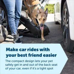 PetSafe Happy Ride Side Door Dog Stairs, Black, Large -Dog Supplies 952958 PT1. AC SS1800 V1694022900