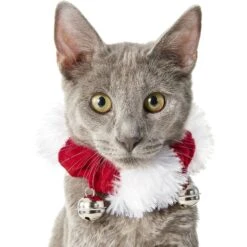Frisco Holiday Dog & Cat Santa Hat, 1 Count & Frisco Jingle Bells Dog & Cat Holiday Collar With Bells, 1 Count -Dog Supplies 986254 PT6. AC SS1800 V1698258115